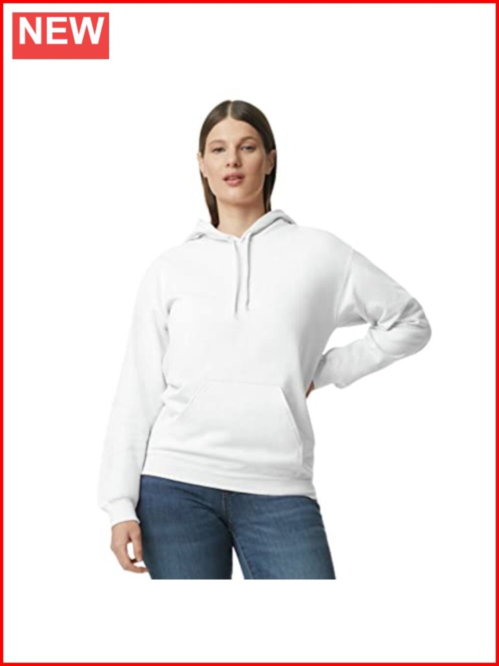Gildan Softstyle Hoodie Sweatshirt Classic Fit Pullover Long Sleeve